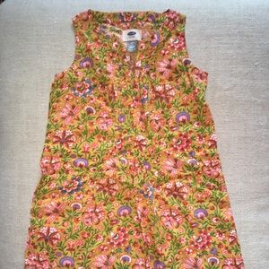Old Navy paisley sleeveless  dress